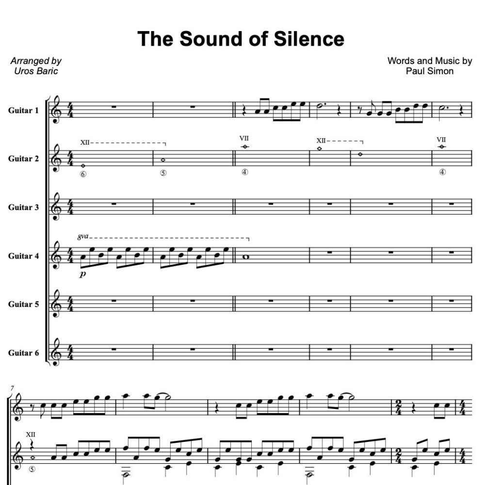 Silence the sound of 